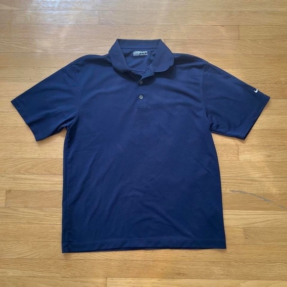 Nike Other - Nike Golf polo shirt in navy blue, Men's Large